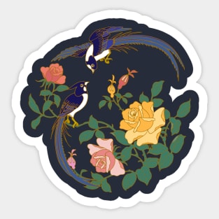 paradise flycatcher Sticker